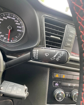 Seat Leon cena 39500 przebieg: 269000, rok produkcji 2016 z Łódź małe 529
